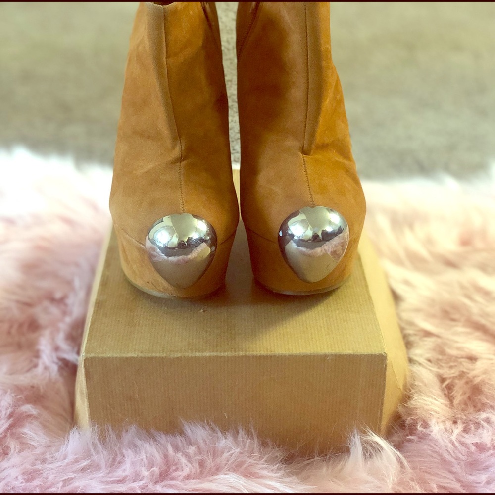 Privileged Tan Booties